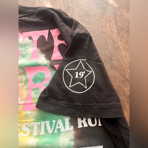TRAVIS SCOTT CACTUS JACK ASTROWORLD FESTIVAL RUN TIE DYE T SHIRT SZ SMALL NWOT - Picture 5 of 5